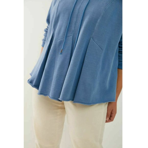 Pilcro & The Letterpress Anthropologie Flynn Hoodie Sweatshirt Top XSP - Picture 4 of 10